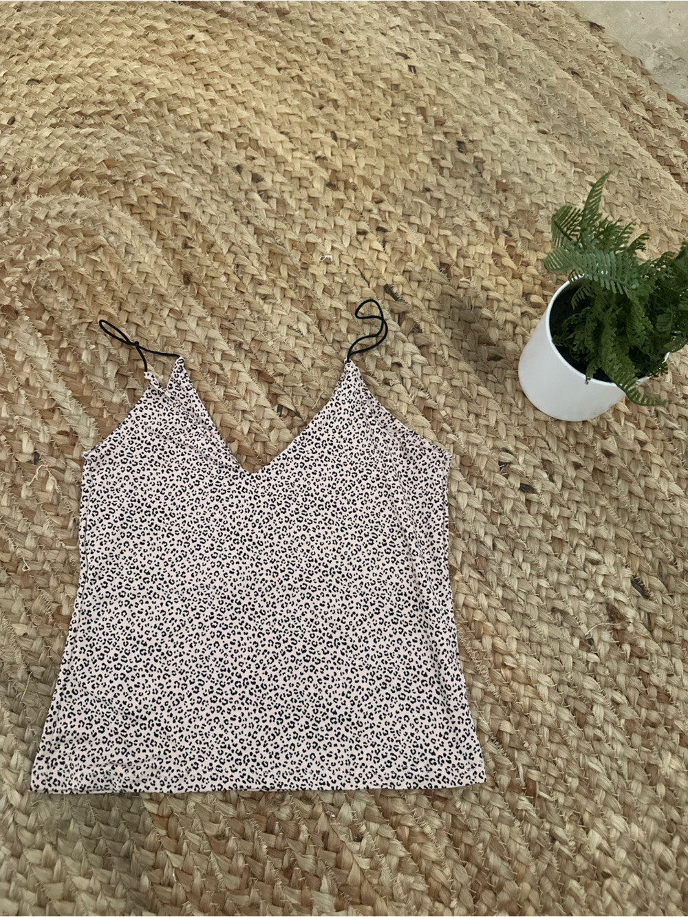 LEOPARD CROP CAMI